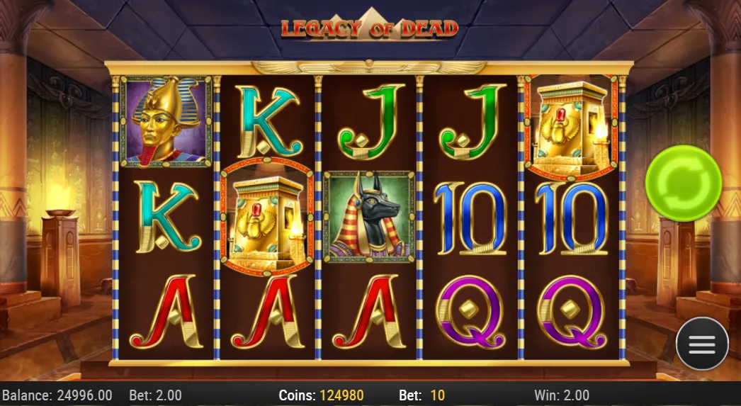Legacy of Dead Slot